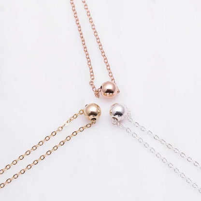Delicate Tiny Bead Necklace