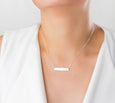 14K Gold Filled Bar Necklace