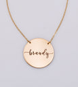 Large Name Necklace