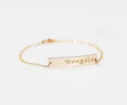 Gold Bar Bracelet