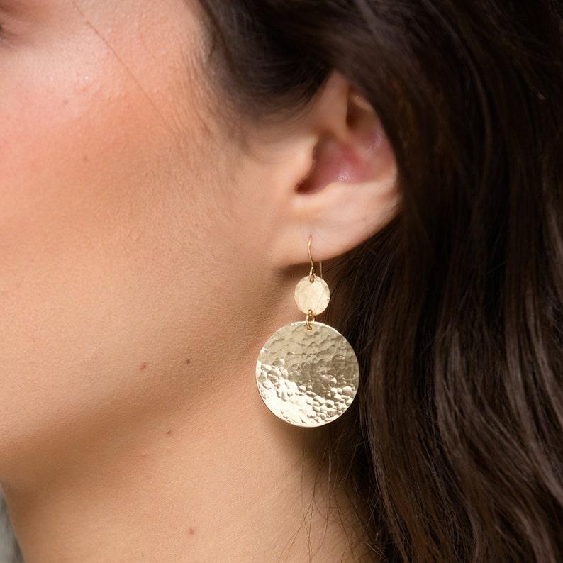 Double Circle Earrings