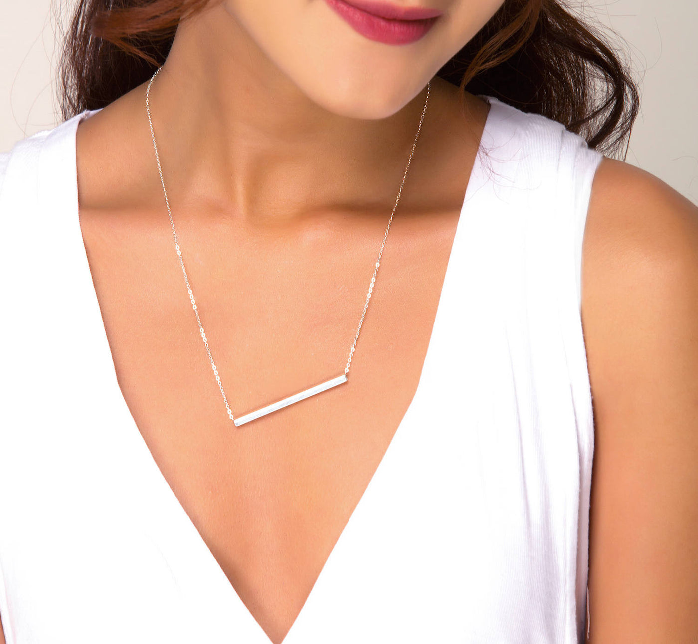 Square Tube Necklace