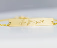 Signature Handwriting Bracelet