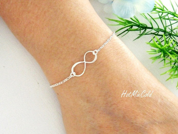 Silver Infinity Bracelet