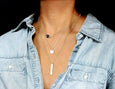 Silver 3 Layer Necklace