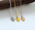 Tiny Leaf Necklaces