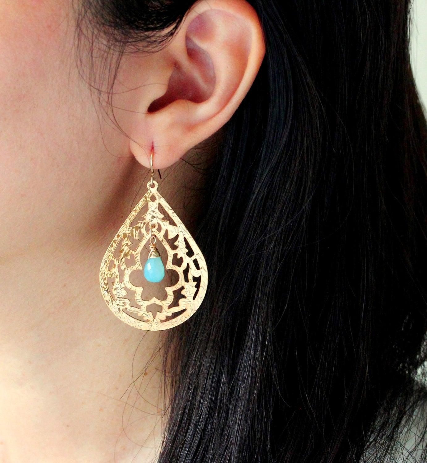 Modern Teardrop Earring