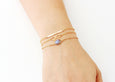 Skinny Short Bar Bracelet