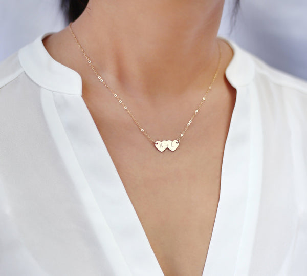 Gold Heart Necklaces
