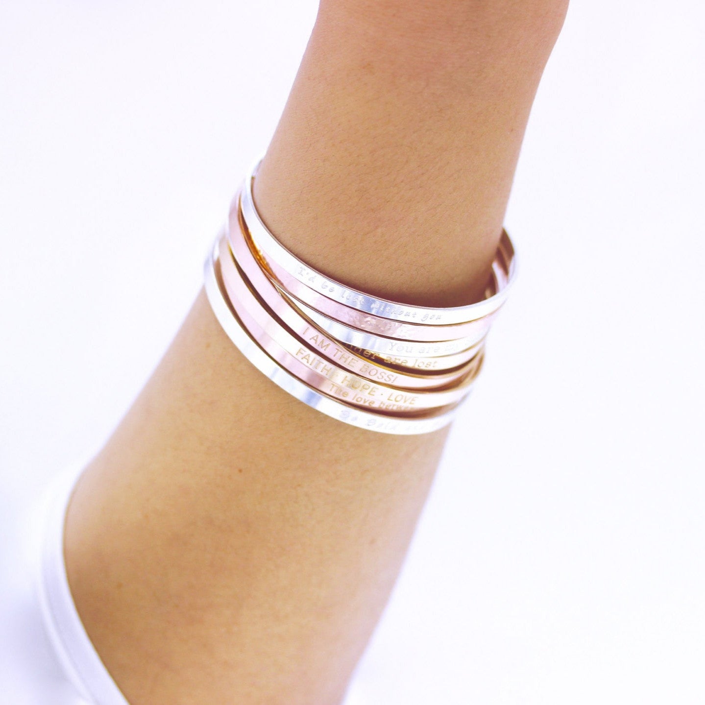 Cuff Mantra Bracelet