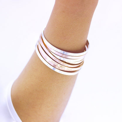 Cuff Mantra Bracelet