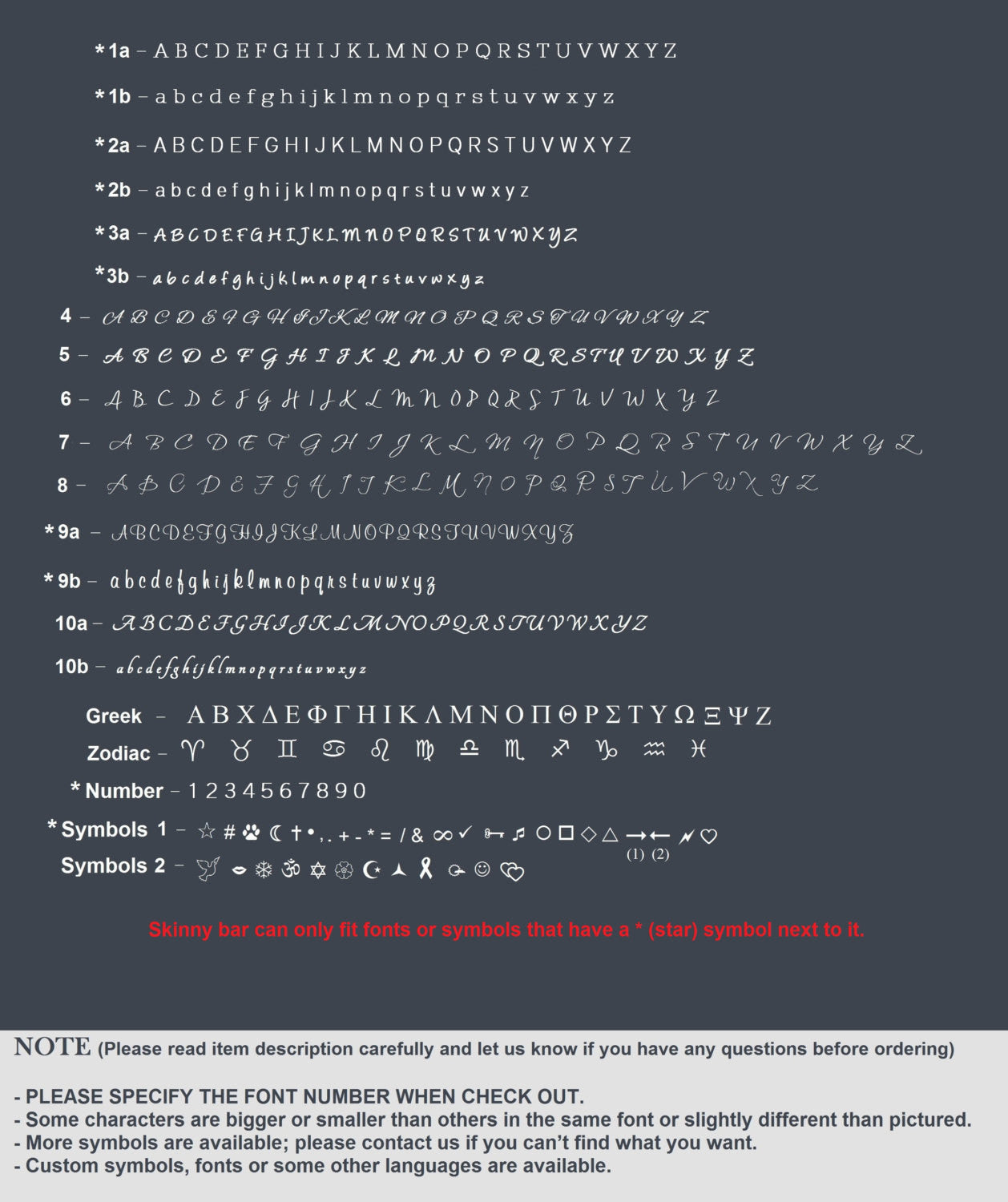 Hotmixcold Font Options