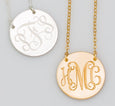 Interlocking Monogram Necklace