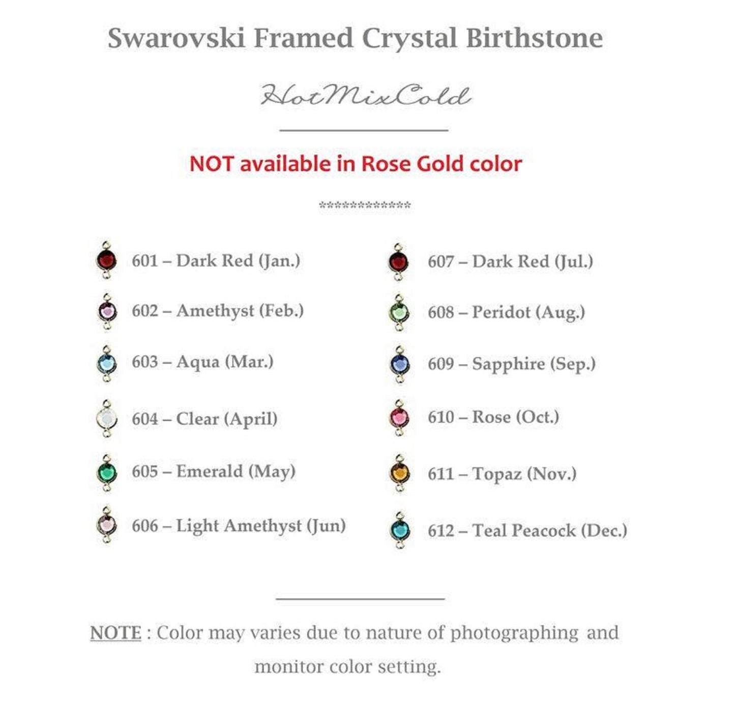 Birthstone Threader Earrings